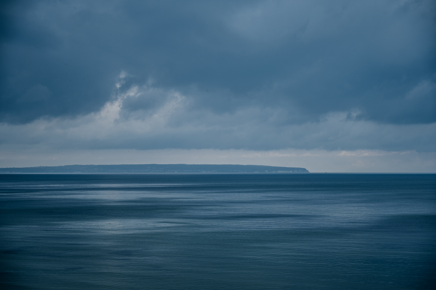 Blick von Sellin über die Prorer Wiek hinweg Richtung Sassnitz