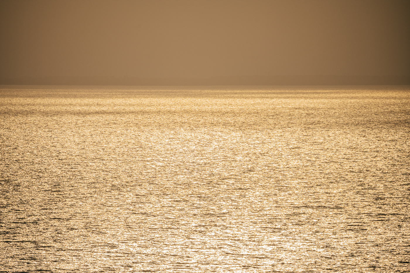 Der Greifswalder Bodden im Abendlicht