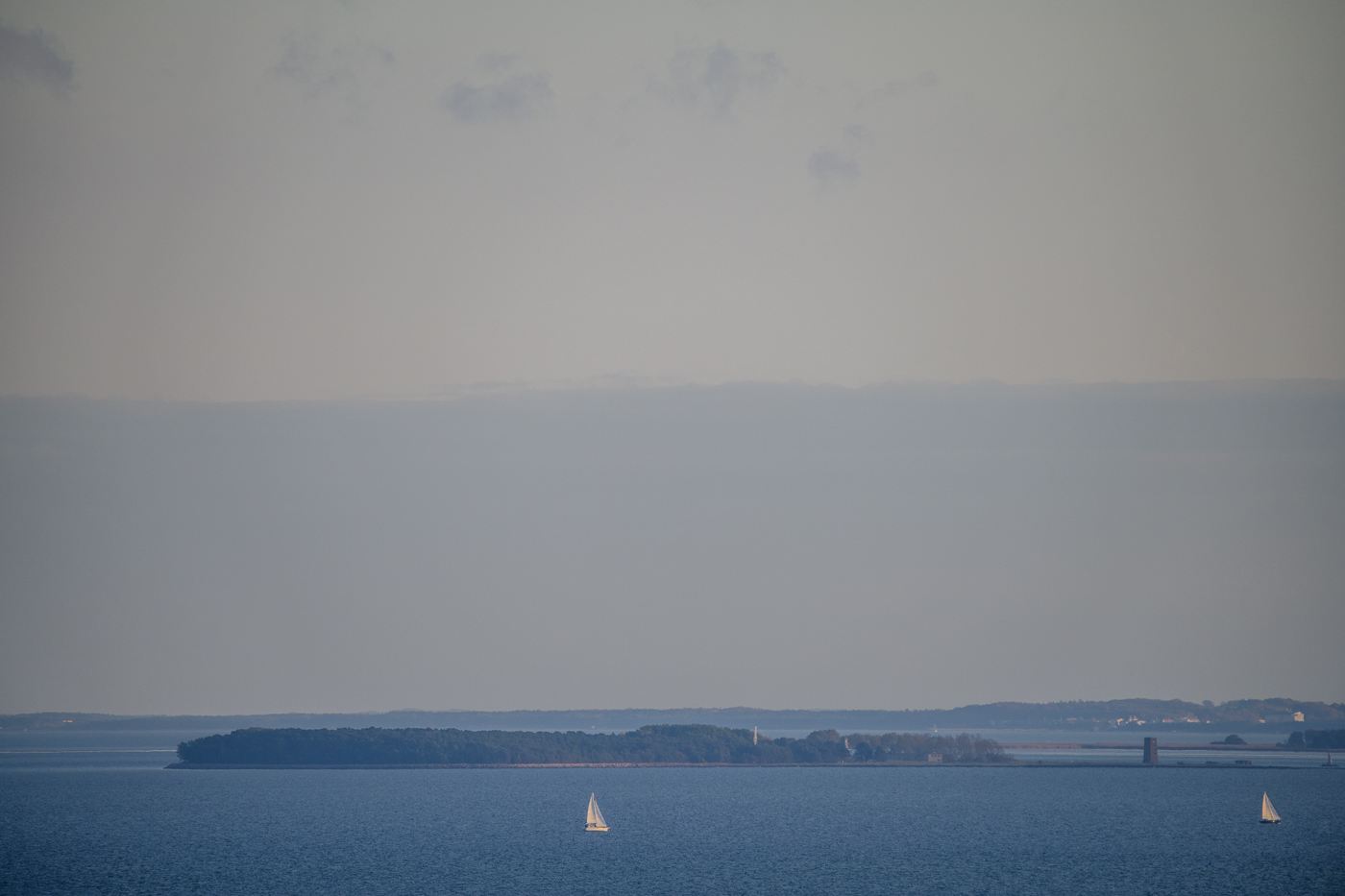 Die Insel Ruden im Abendlicht