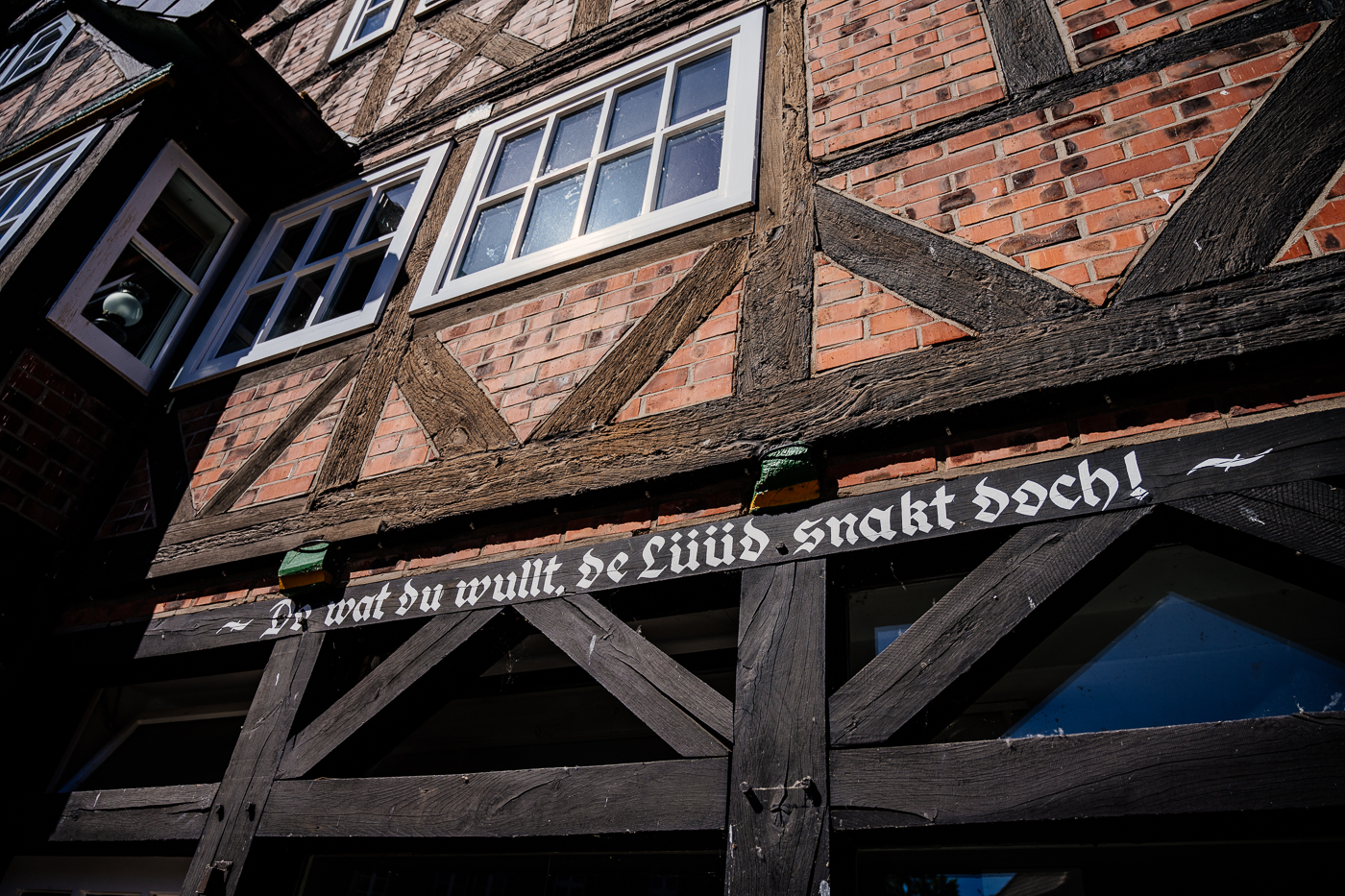 Fachwerk in der Altstadt von Hitzacker