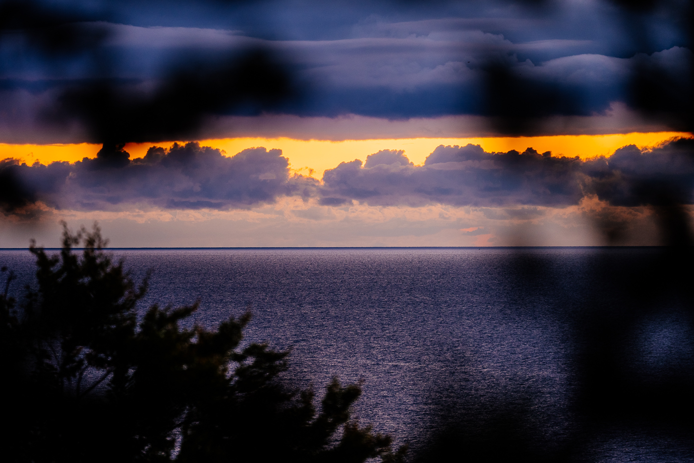 Morgendliche Stimmung über der Ostsee